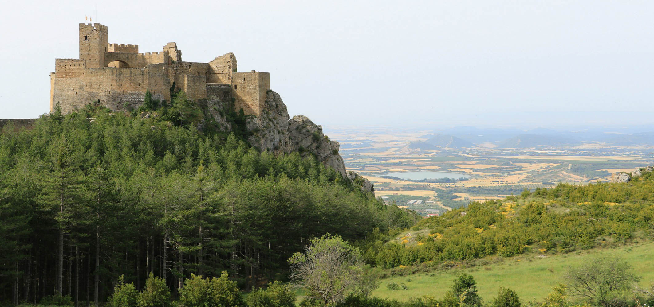Views of Loarre Castle in places to visit in Northern Spain - POD Travels